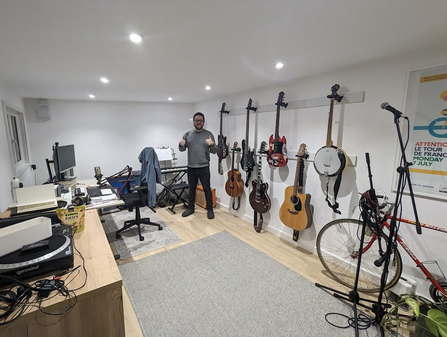 The "rock cave" (as I may or may not call it) as of this week