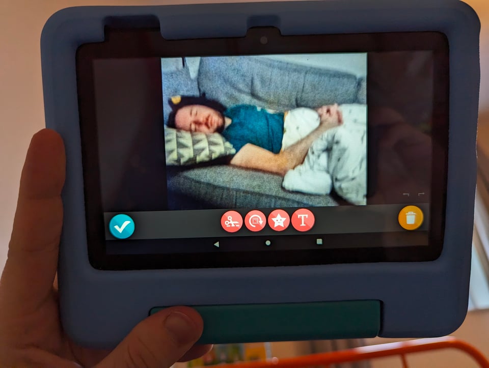 I suppose this is payback for years of me blogging about parenthood