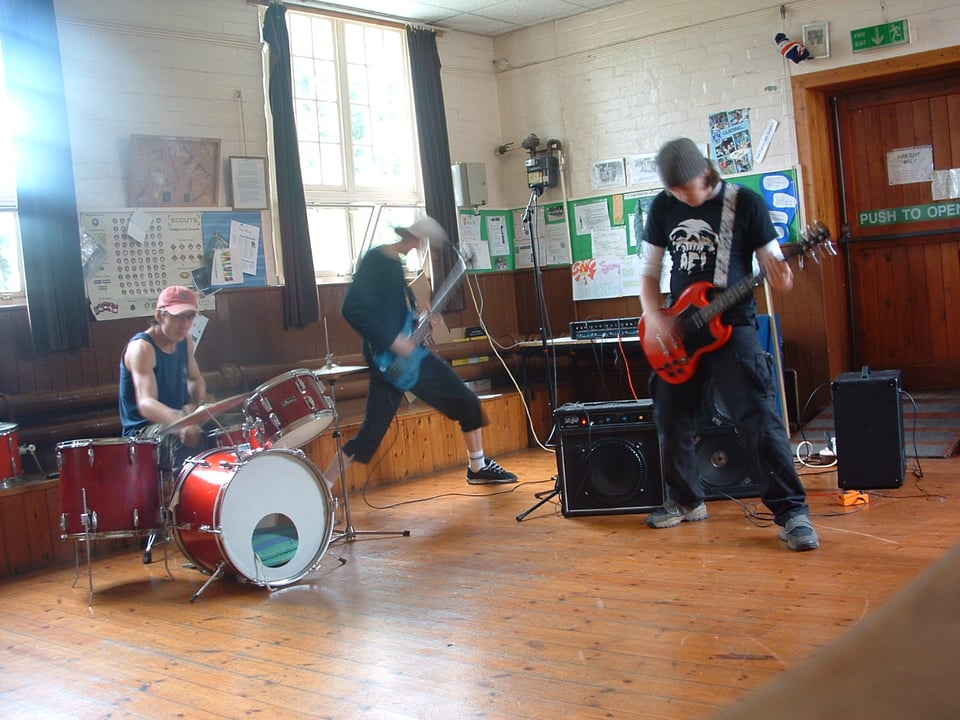 "Doomed Youth" in action in 2003 (or were we called "Forté 8" at this point?)