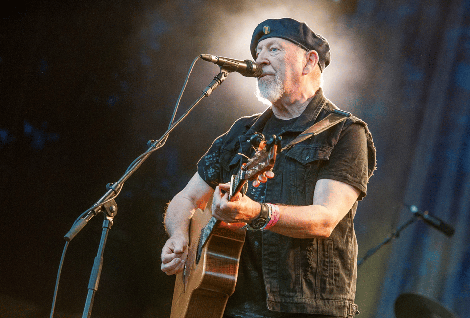 Richard Thompson. You may think that  you  can get away with wearing this hat, but you can’t.
