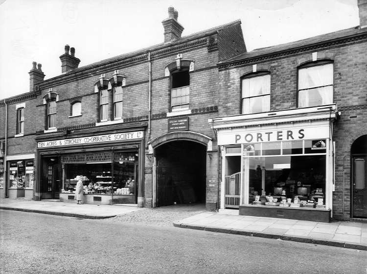 Stirchley, 1961 – this is round the corner from where I live.