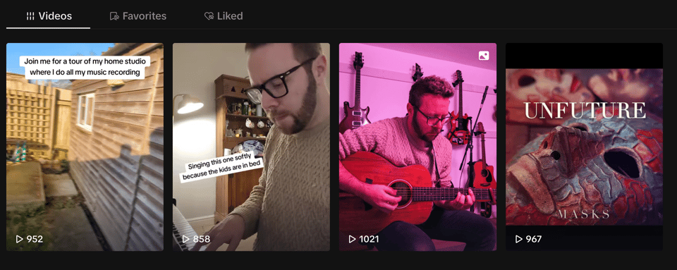 I’d suggest you go and follow me on TikTok but frankly I don’t need you, “the algorithm” is doing it for me