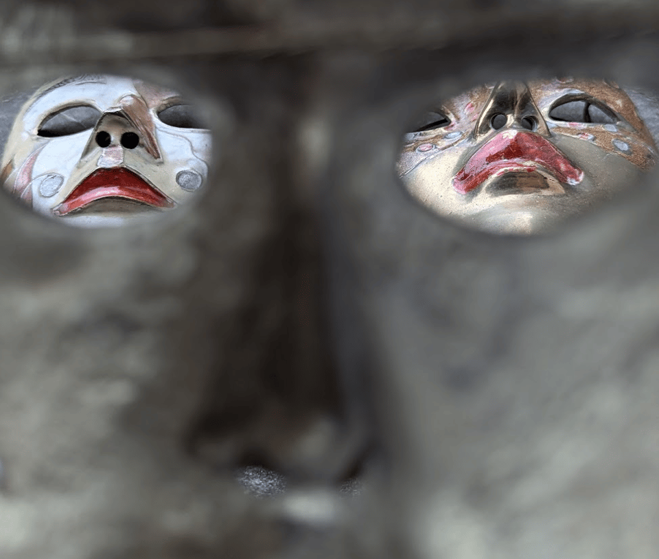 An outtake from the album cover photoshoot