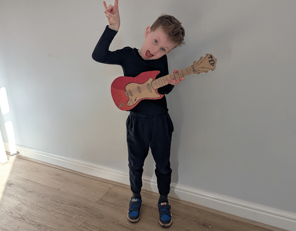 Note the “TED” brand on the headstock. I’m a details guy.