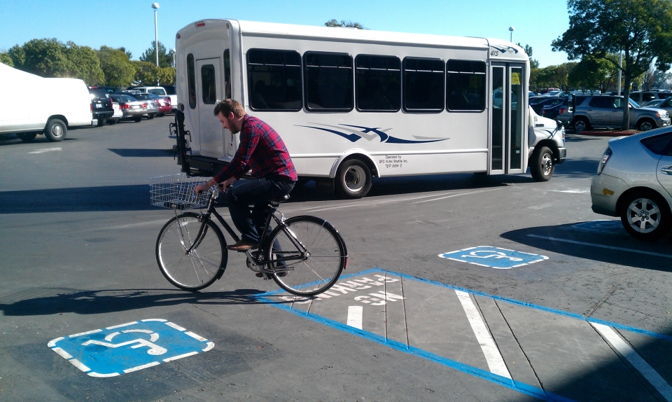 Me riding a bike, obviously